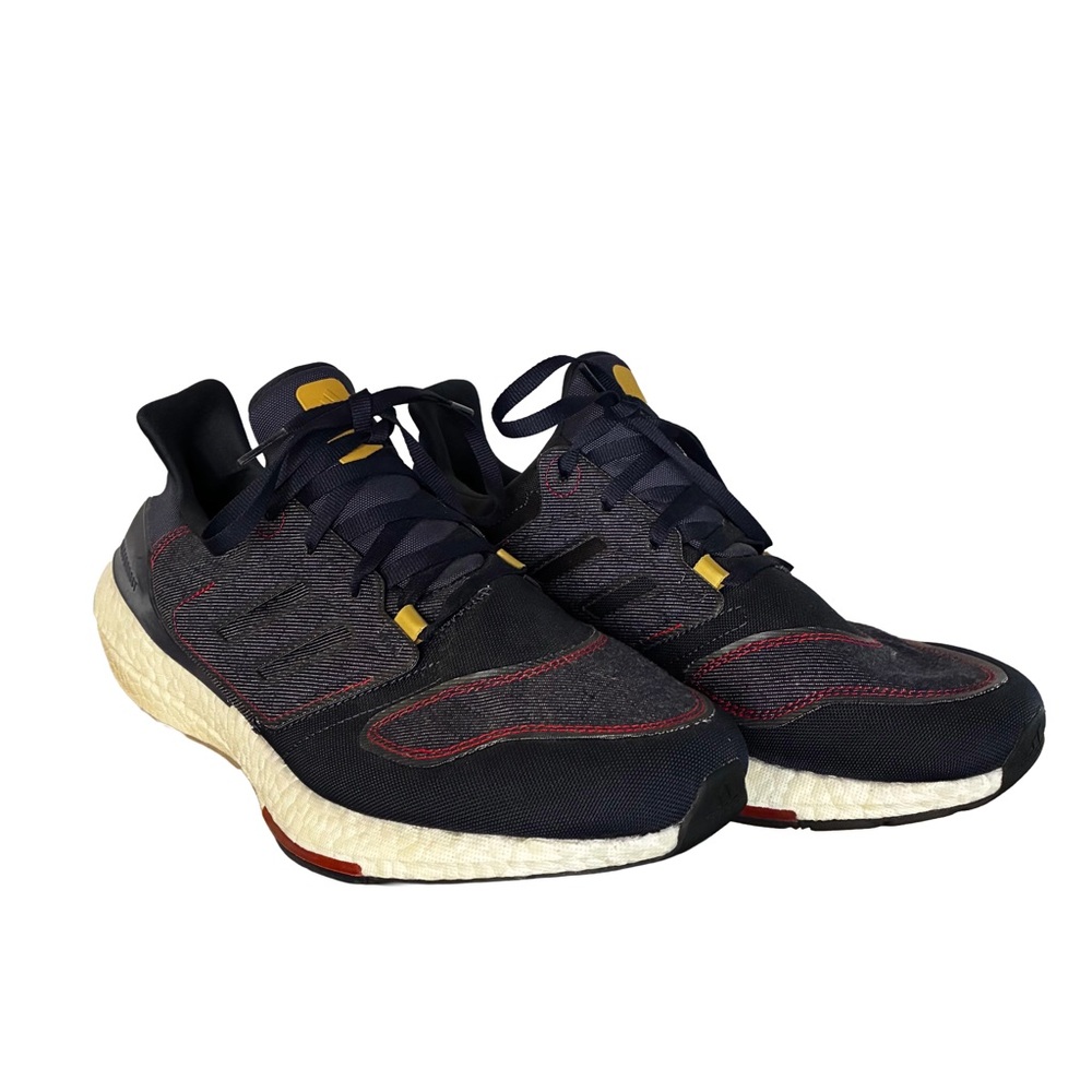 Adidas Ultraboost 22 Shadow Navy/Vivid Red Size 13 GX9146 - Picture 2 of 6